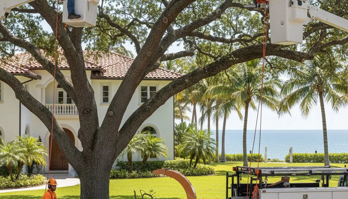Tree removal crew serving Fort Lauderdale, FL for safe, professional tree service work